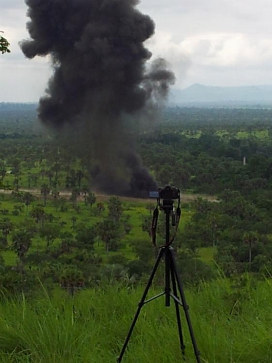 Défense : campagne de destruction de munitions à Lomo Nord, dans le département de Toumodi